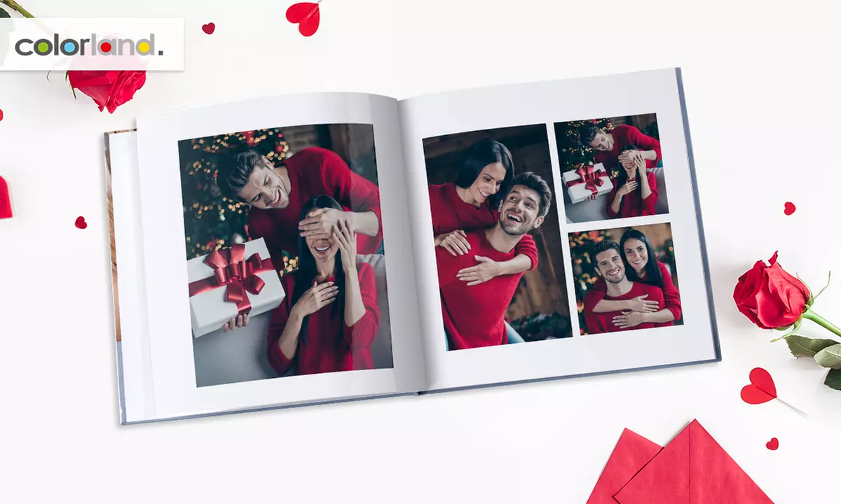 Vierkant klassiek fotoboek, online te personaliseren bij Colorland - Primary Image