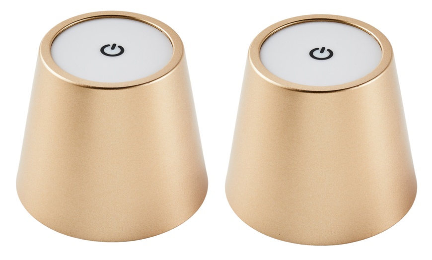 Image 34: One or Two Cordless LED Bottle Stopper Lamps with 3 Light Modes