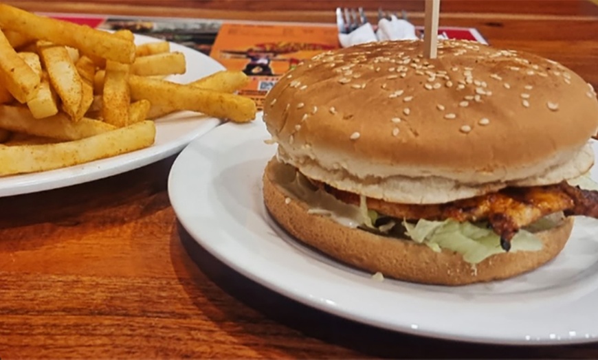 Image 3: Enjoy a Gourmet Burger Combo for One, Two Or Four People