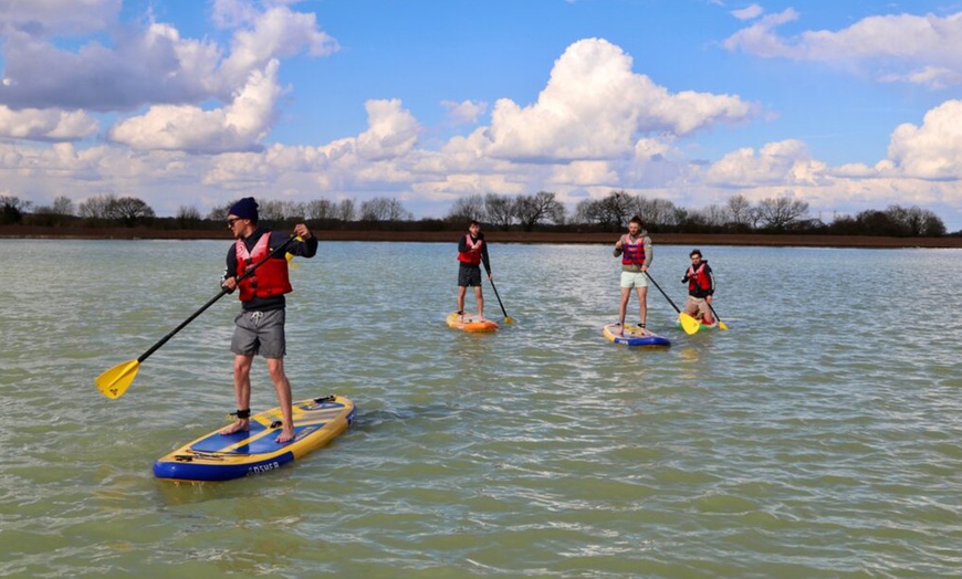 Image 9: Aqua park entry & Paddleboard combo at West Country Water Park