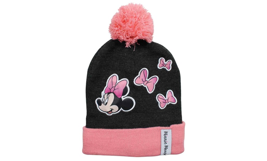 Image 27: Ensemble bonnet, gant, tour de cou Lilo & Stitch, Paw Patrol ou Minnie