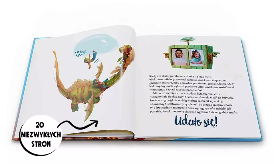Personalizowana książeczka ze zdjęciem i imieniem dziecka