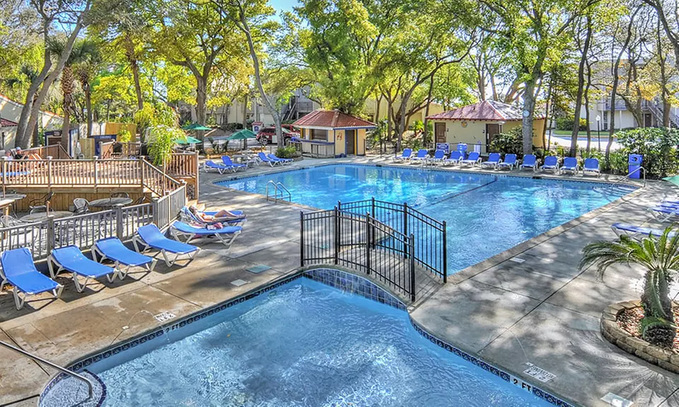 Stay at Villas by the Sea Resort & Conference Center on Jekyll Island, GA. Dates into July. - Primary Image