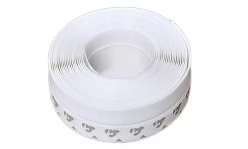 Image 10: Self-Adhesive Silicone Door Seal Strip