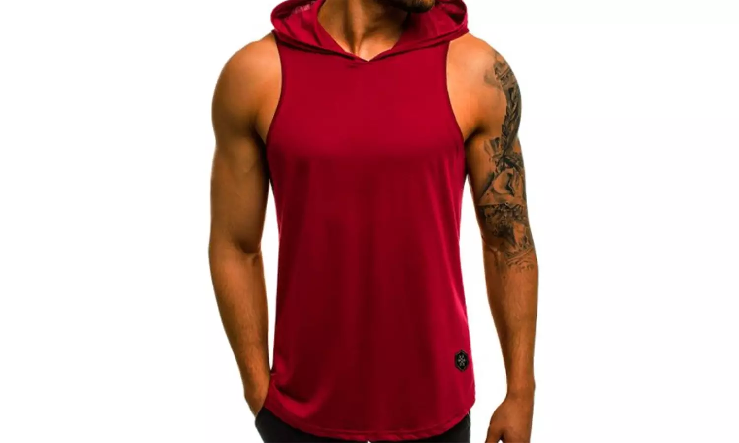 Gilets à capuche sans manches pour hommes - Image 5