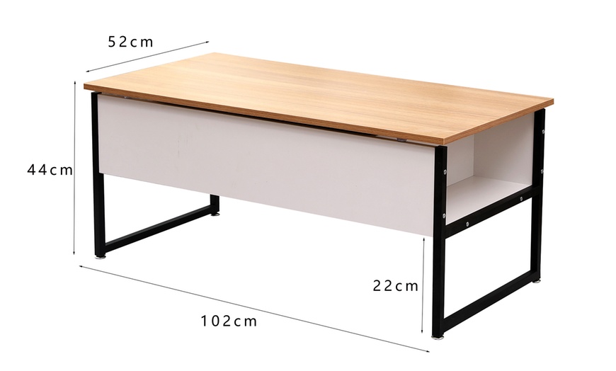 Image 16: Living Room Lift-Up Coffee Table