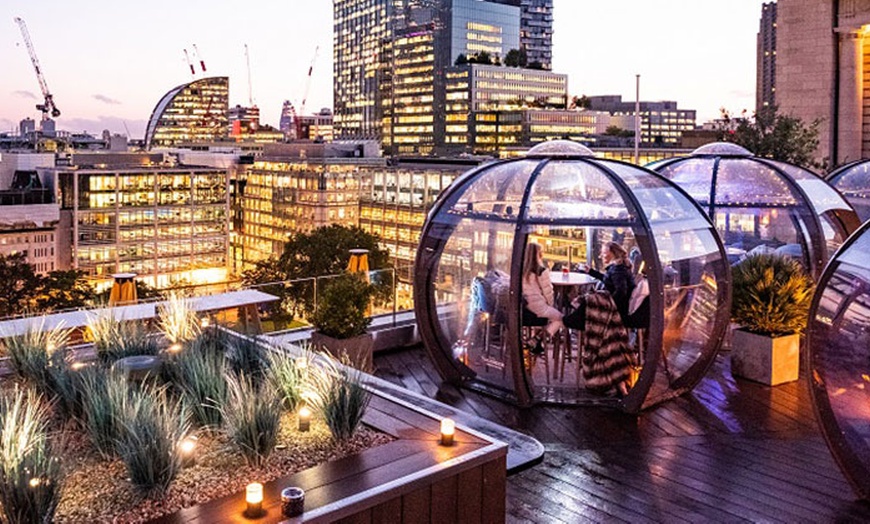 Image 1: Magical Nordic Nights Igloos | Aviary Rooftop Restaurant