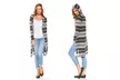 Women's Long Hooded Cardigan - Second Medium