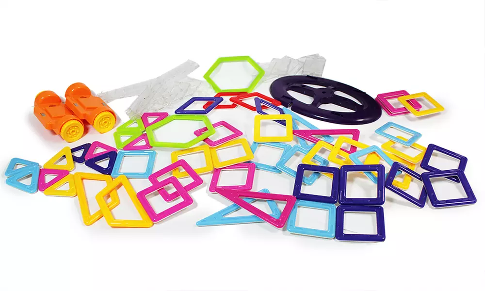 1 ou 2 jeux de construction magnétique 76 pièces - Second Medium