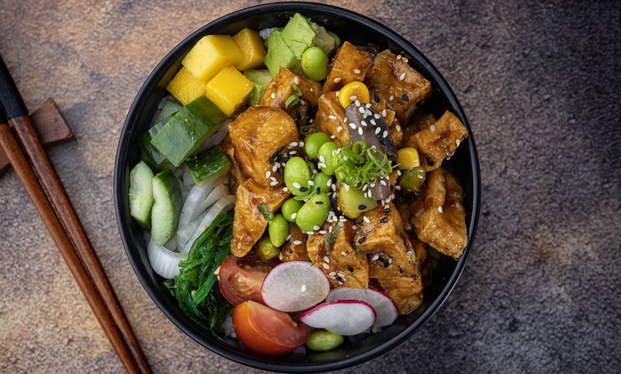 Image 13: Feast on a Choice of Poke Bowl 24Oz + Classic Ice Tea for 1, 2 or 4