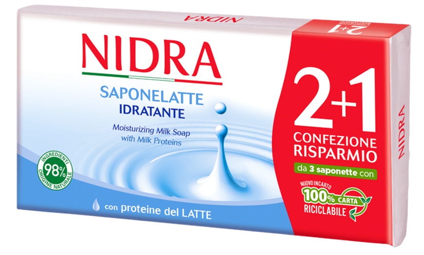 Image 1: 36 saponette Saponelatte Idratante Nidra