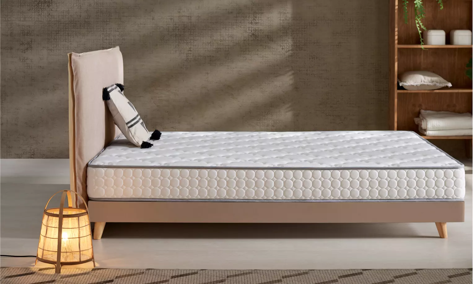 Atmungsaktive Eco-Fresh-Memory-Schaum-Matratze 19 cm