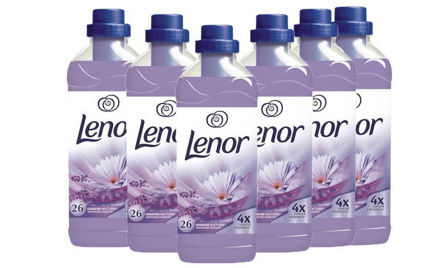 Image 4: 6 ou 12 bouteilles Lenor adoucissant