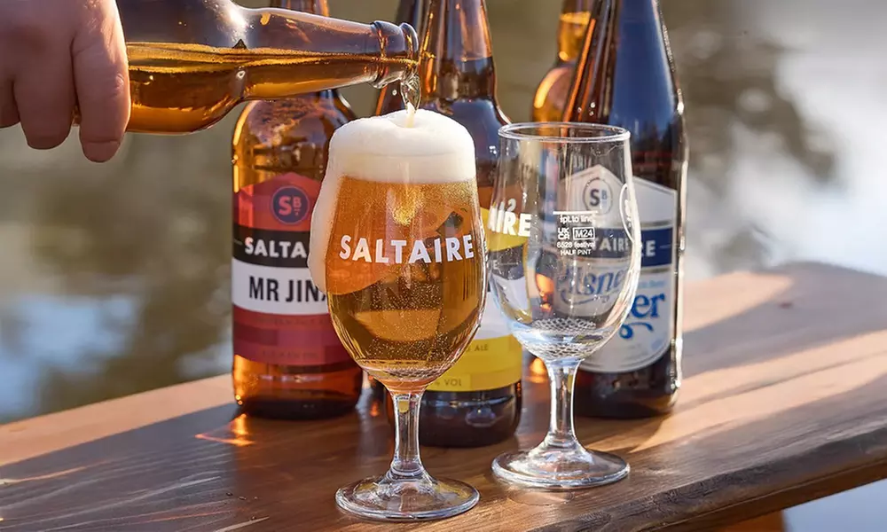 Enjoy a Saltaire Brewery Tour and a Case of Beer Per Person