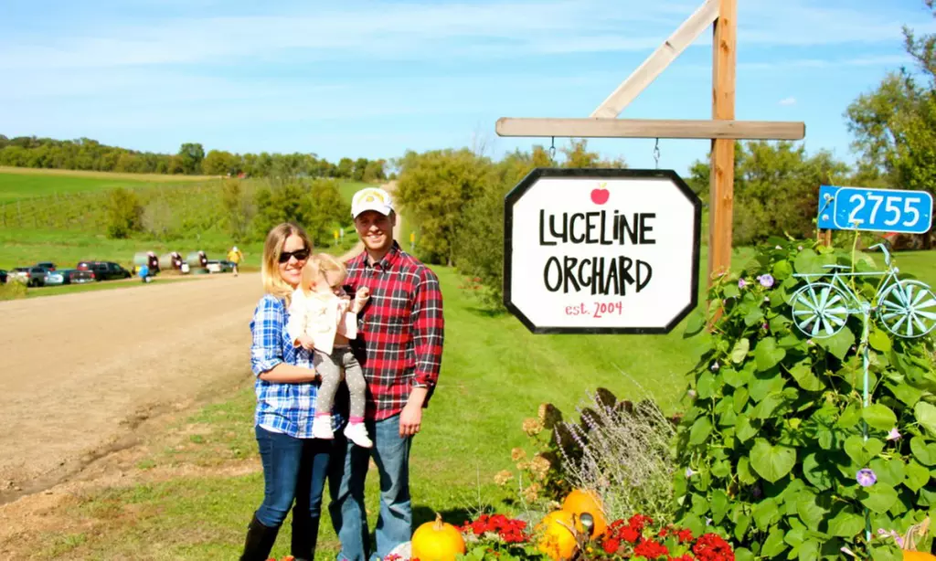 Hayride, Corn Maze, and Meals for Two or Four at LuceLine Orchard (32% Off) - Primary Image