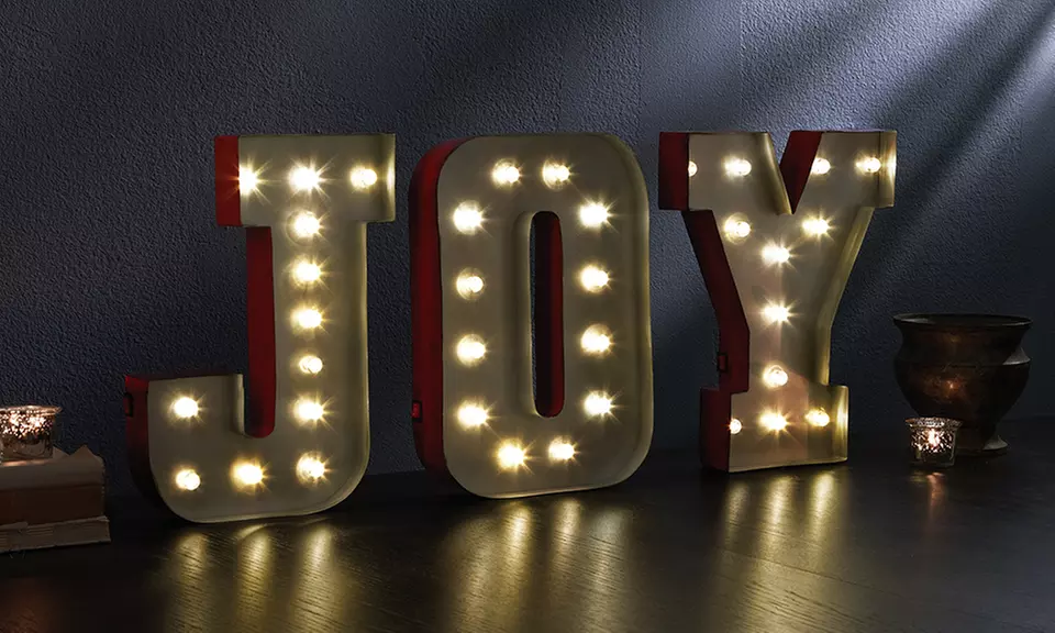 13.5" LED Joy Marquee Sign - Primary Image