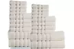 Panache Home Collection 100% Combed Cotton Towel Set (20-Piece) - Second Medium