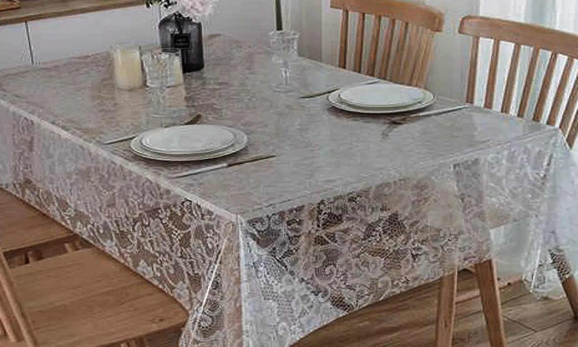 Tovaglia in PVC Operato impermeabile