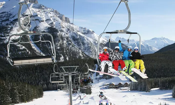One-Day All-Inclusive Lift Ticket with Option for Ski or Snowboard Rental at Mt. Norquay - Primary Image