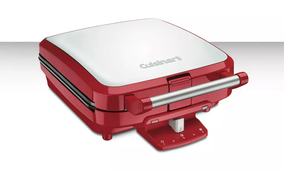 Cuisinart 4-Slice Belgian Waffle Maker (WAF-100RCB). Free Shipping and Returns. - Primary Image