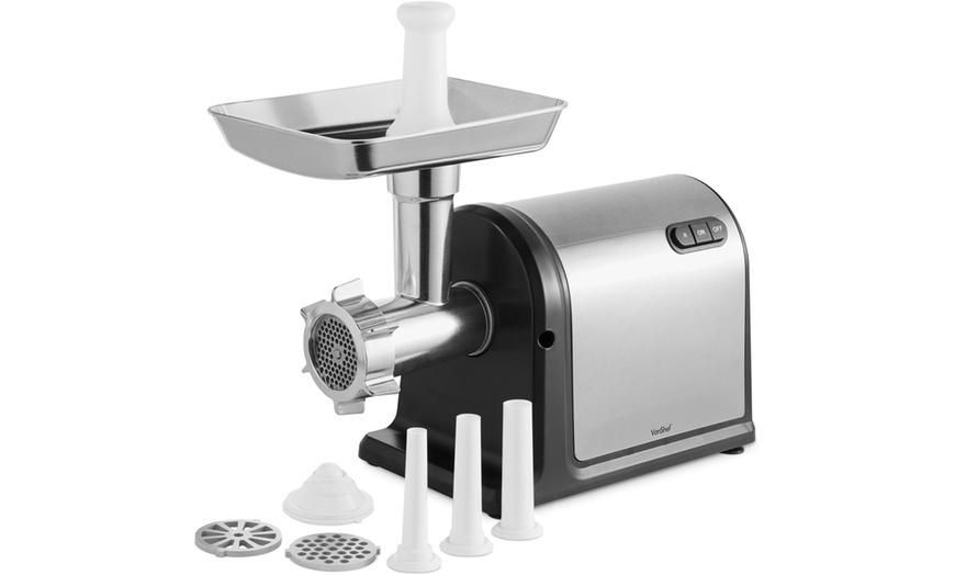 Image 5: VonShef Steel Meat Grinder