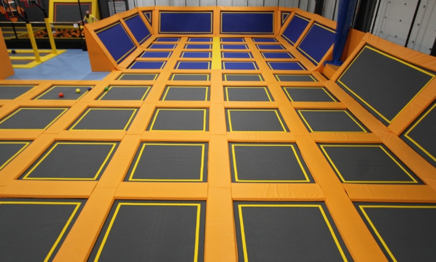 Image 9: Trampoline Park Access