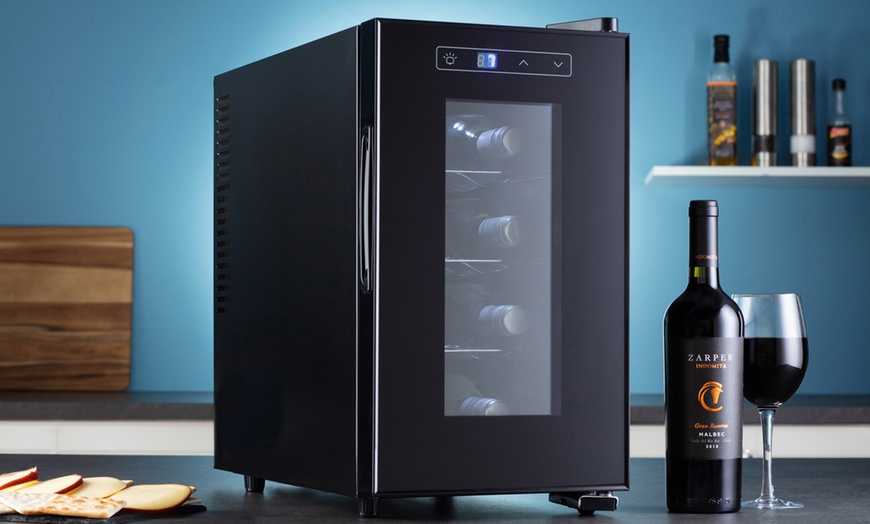 Image 1: Eight-Bottle Wine Chilling Fridge