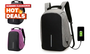 Anti-Theft Backpack with USB Port