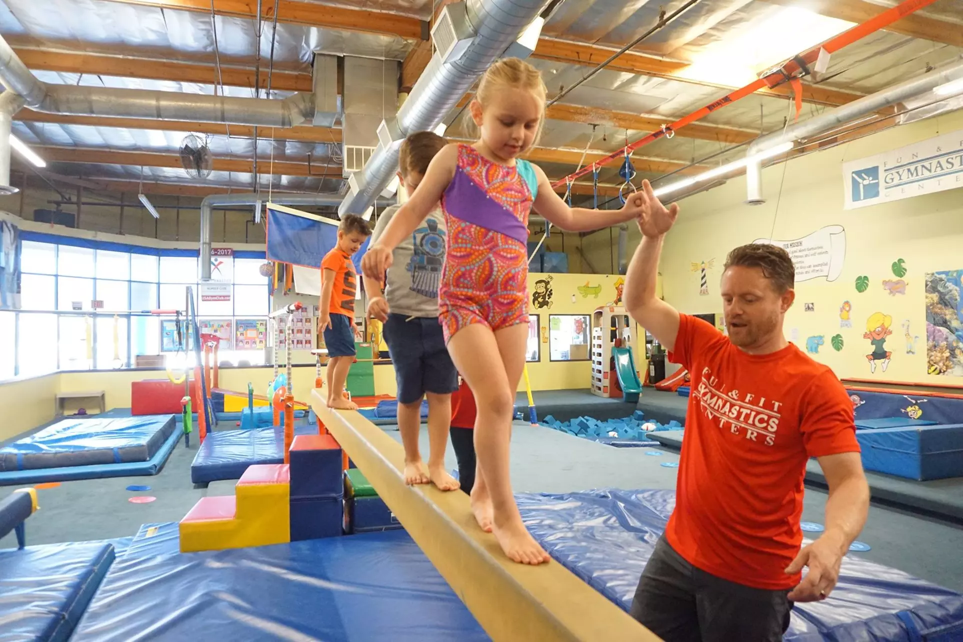 Two Months of Tumble Tots or Preschool Kids' Gymnastics Classes for One at Fun & Fit Gymnastics (Up to 50% Off) - Second Medium