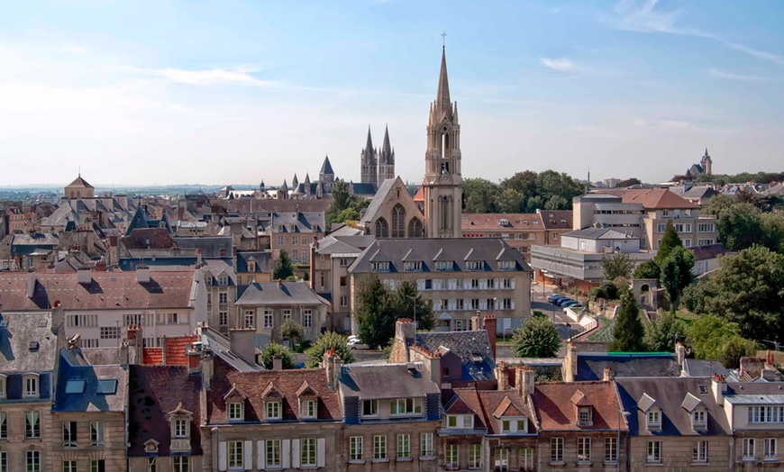 Image 1: Proche Caen : chambre Double avec petit déjeuner