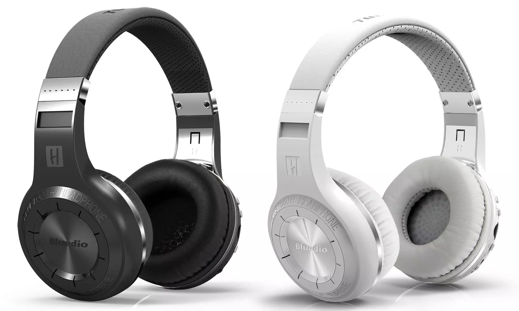 Bluetooth Kopfhörer von Bluedio - Turbine Hurricane in Schwarz oder Weiß - Primary Image