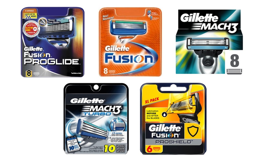 Image 1: 6 à 64 lames de rasoir Gillette