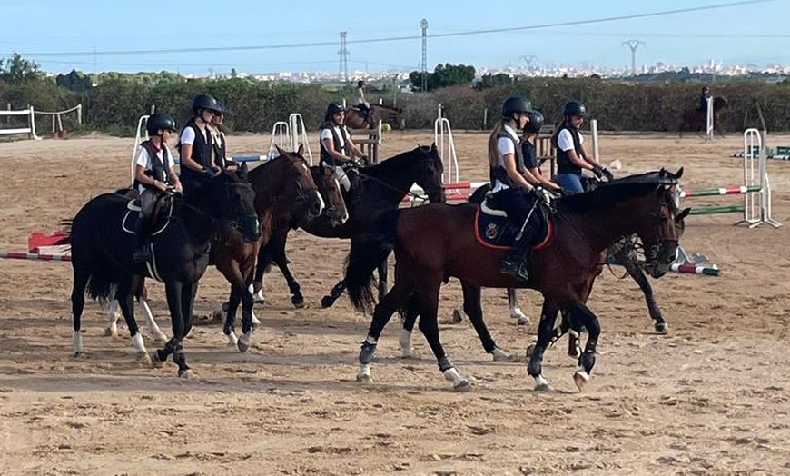 Image 4: ✦ 3 o 5 clases de hípica en La Finca Pony Club