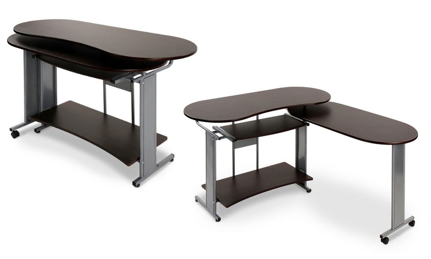 Image 4: Smith Extendable Corner Desk