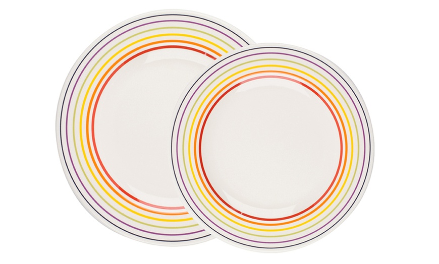 Image 19: Multi-Coloured Dinner Plates