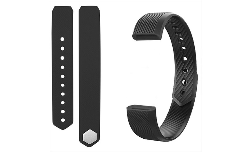 Image 3: One or Two Aquarius AQ115 Fitness Tracker Replacement Straps