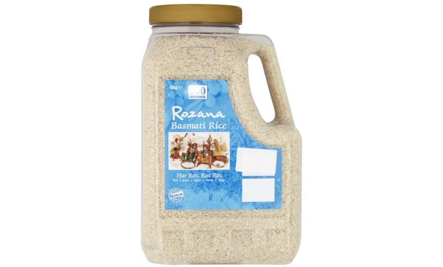 Image 1: Jar of Basmati Rice 5kg