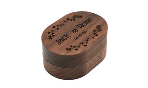 Personalised Name Date Ring Box