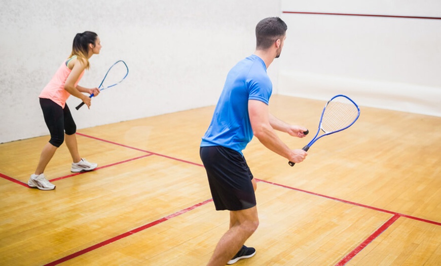 Image 1: Squash oder Badminton mit Sauna