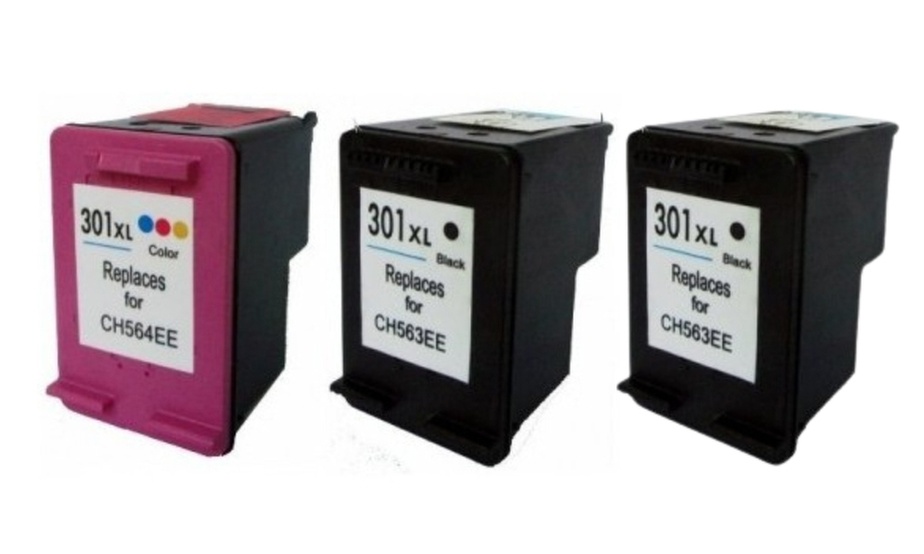 Cartuchos compatibles 301 xl para impresora HP 301 xl