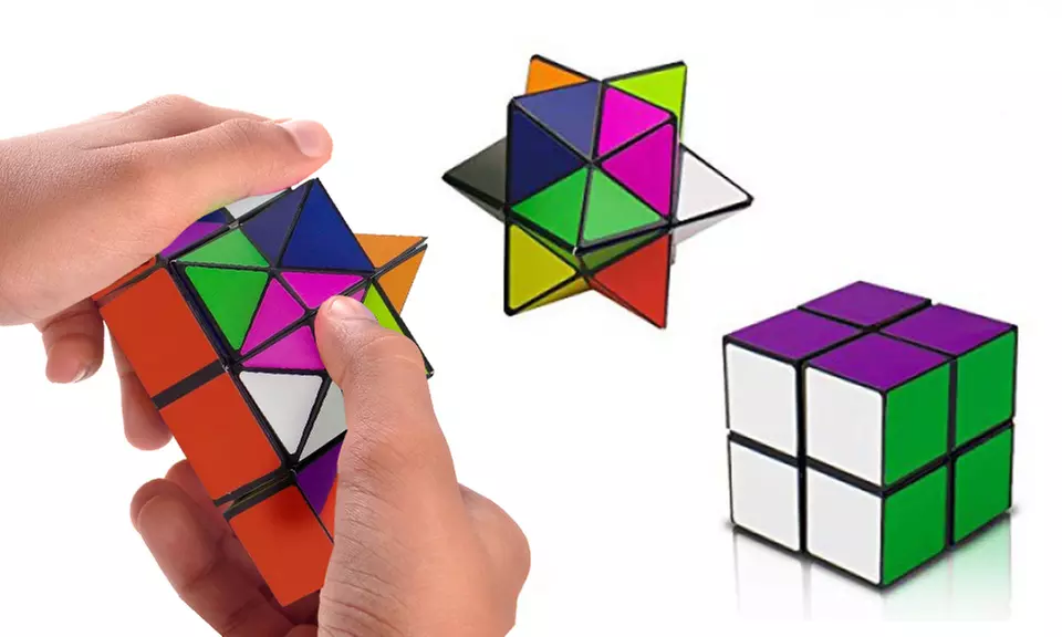 Set de 2 cubes magiques casse-tête - Primary Image