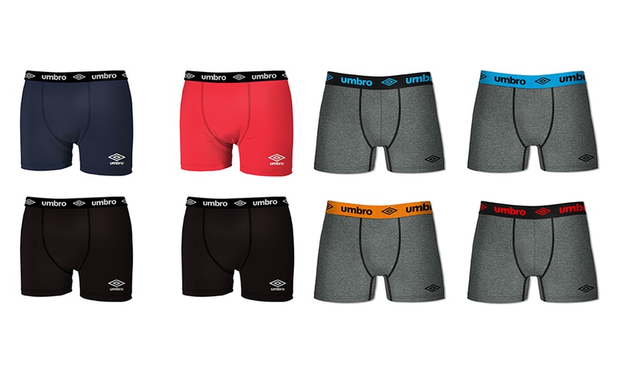 Image 12: Umbro Men's Boxers Multi-Pack