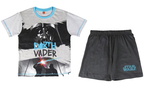 Pigiama estivo da bambino Star Wars in cotone, disponibile in 3 taglie