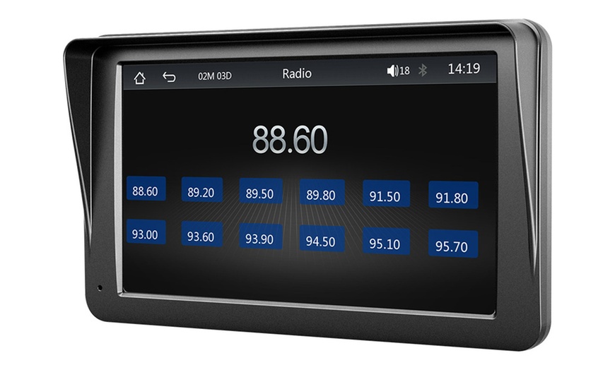 Image 2: Portable Car Stereo Wireless Car Play Screen