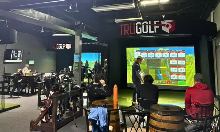 One, Two or Three-Hour Golf Simulator Rental for Up to 8 People