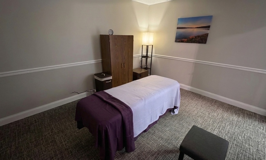 Image 2: One or Three 60 or 90-Min Swedish or Therapeutic Hot Stone Massages