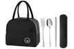 Insulated Lunch Bag and Three-Piece Cutlery Set - Image 3