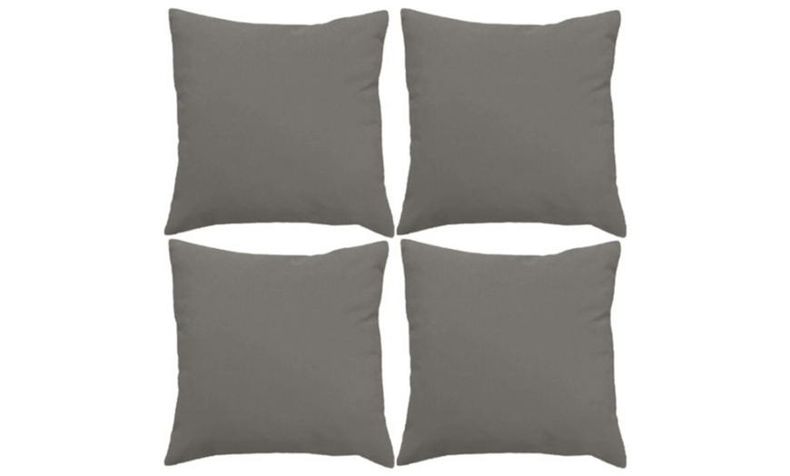 Image 7: 4pk Waterproof Outdoor Cushions