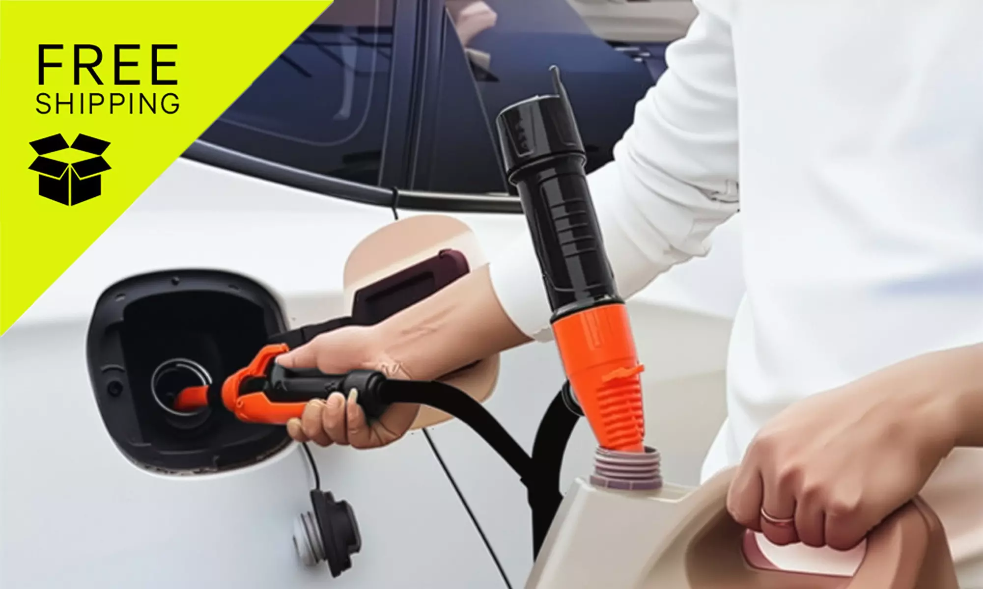 Portable Water Fuel Siphon Pump: One Piece at Sensual Sale with Up To 73% Off; FREE SHIPPING - Primary Image