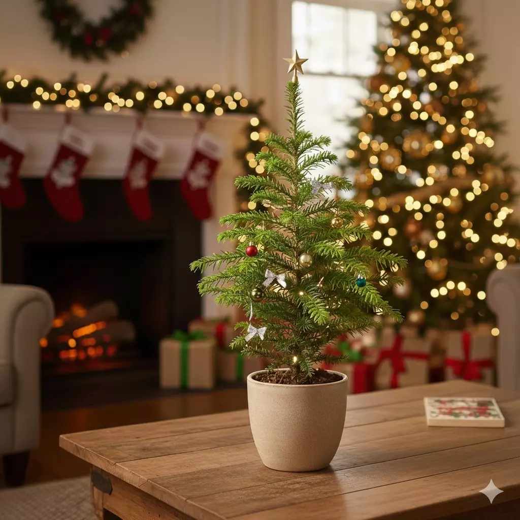 4" or 6" Norfolk Island Pine with Free Shipping (Up to 10%Off)